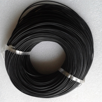 Силиконовый кабель 24 AWG (чёрный)